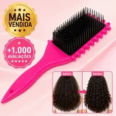 Pente de Ondulação Fitagem Multifuncional Para Cabelos Cacheados Estilo PERFEITO!