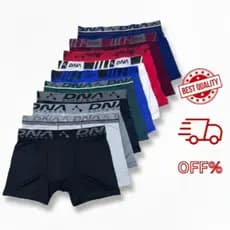 Kit de 10 Cuecas Box Boxer Masculina Microfibra Premium Forro 100% Algodão Multi Coloridas