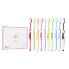 OralGos Kit 10 Escovas de Dente | Cerdas Macias, Familiar Econômico