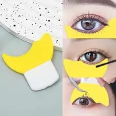 Aplicador Facial de cílios delineador de Silicone quatro em um