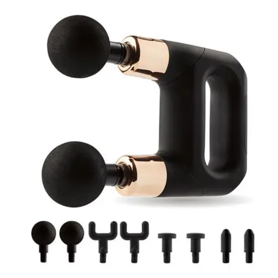 Versão Pro da pistola de massagem corporal de impacto duplo