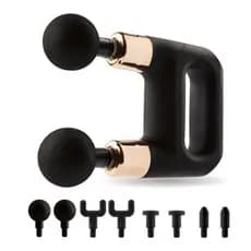 Versão Pro da pistola de massagem corporal de impacto duplo