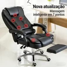 Cadeira de escritório presidencial reclinável cinto ergonômico 7 pontos massagem corajoso touro suporte de carga pode al