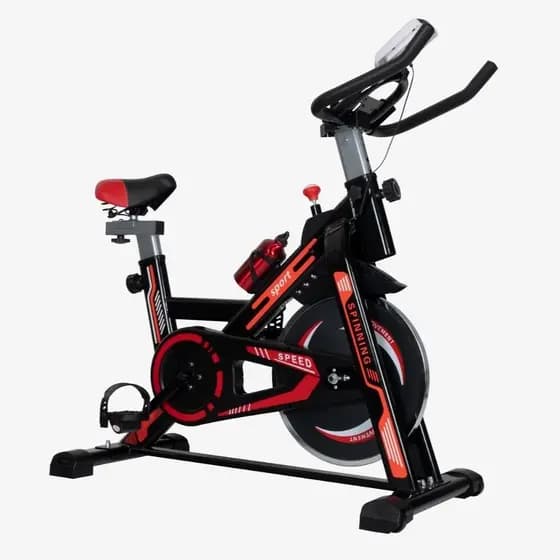 Bicicleta dinâmica, equipada com Monitor esportivo profissional, suporte máximo de carga 120kg