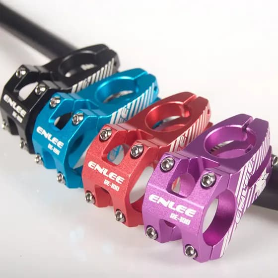 ENLEE Mountain Bike guiador suporte oco riser gota rápida guiador suporte 31.8*45mm curto guiador riser SODR
