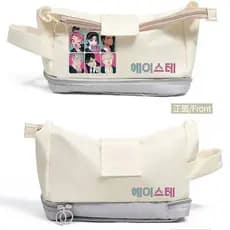 TV Alien Stage Ita Bolsa Estojo de lápis de grande capacidade Mizsuya Ivan Hyuna Luca Caixa de armazenamento de papelari