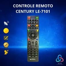 Controle Remoto Compatível Century Le-7101