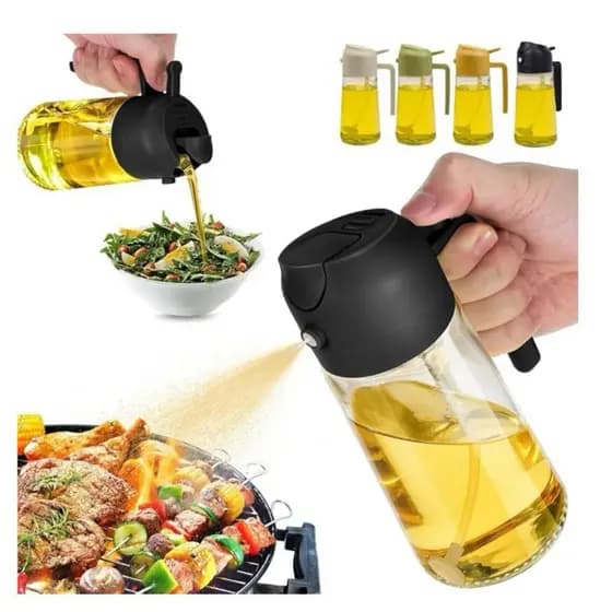 Borrifador de Azeite e Vinagre de Vidro 470ml