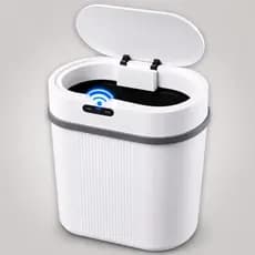 Lixeira Automática 12L Sem Toque Sensor Inteligente Antiodor