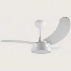 Ventilador de Teto Tron Búzios Max 100cm 220V 3 Pás LED Branco