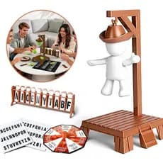 Jogo da Forca Educativo com Boneco Magnético Diversão em Família Criança - Multikids
