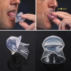 Dispositivo Anti-Ronco de Silicone para Beleza, Aparelho para Apneia que Ajuda a Parar de Roncar 1YSA REBF