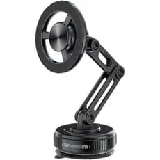 Suporte para celular de carro com ventosa a vácuo e rotação de 36 graus, proporcionando uma experiência de condução segu