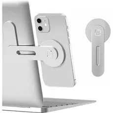 Suporte Magnético para Laptop e Telefone CloudValley, adequado para dispositivos MagSafe de 17/16/15/14/13/12 polegadas,
