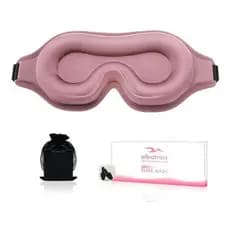Máscara de Olhos 3D para Dormir Albatross Health para Homens e Mulheres, Ideal para Extensão de Cílios, Venda Oclusiva p
