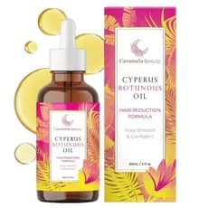 Óleo de Cyperus Rotundus da Caramela Beauty para Redução Natural de Pelos - 60ml/2oz X0F8 GUMP