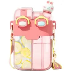 Garrafa de Água Fofa para Crianças: Garrafa de Água Kawaii de 26oz para Meninas, Garrafas de Água Engraçadas com Tema de