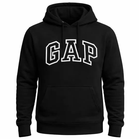 Moletom Gap Masculino Canguru Capuz Casaco de Frio GAP Streetwear Confortável Blusa Premium Hype