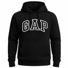 Moletom Gap Masculino Canguru Capuz Casaco de Frio GAP Streetwear Confortável Blusa Premium Hype