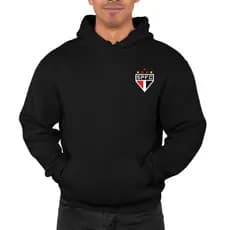 Moletom Canguru Time Tricolor Lançamento Com Capuz Unissex Inverno Blusa de Frio Casaco Cores Novas
