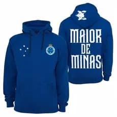 Moletom do Cruzeiro Confortável Blusa de Frio Time Mineiro Raposa Esportivo Casaco Masculino Premium Futebol Torcedor
