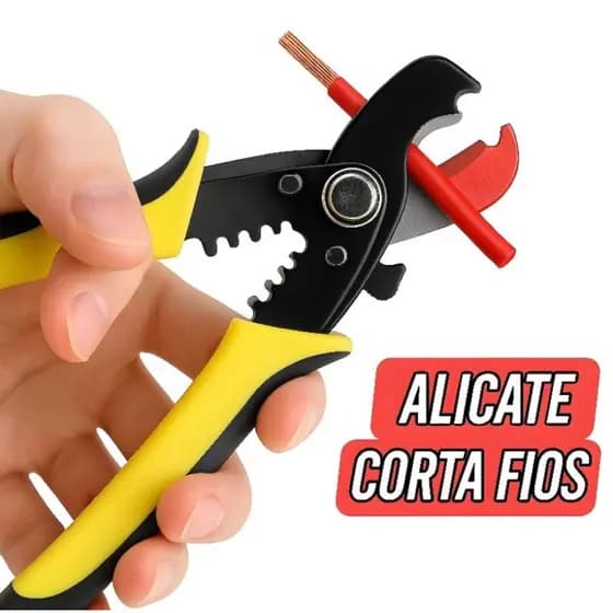 Alicate Desencapador e Cortador de Fios CR-V Profissional