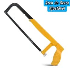 Arco De Serra Ajustável Profissional Aço  Design Ergonômico 12° polegadas troya Tools