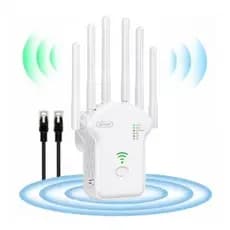 Extensor Alcance WiFi 1200Mbps 6 Antenas Repetidor Amplificador Sinal USB Compacto​