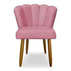 Cadeira Poltrona Pétala Decorativa Manicure Salão de Beleza Estética Clínica Veludo Manicure salão de Mulher.Beleza....
