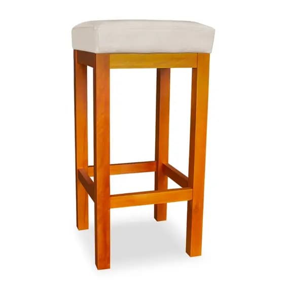 Banqueta Alta para Cozinha Bistrô Churrasqueira Ilha Madeira Maçica