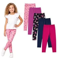 Kit 4 Legging Moda Infantil Menina Lote 4 Unidades Presente