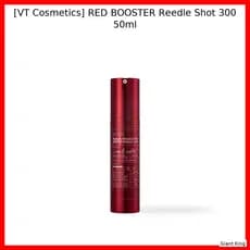 [VT Cosmetics] RED BOOSTER Reedle Shot 300 50ml/Soro Coreano/Fórmula Revitalizante/100 % Autentico Da Giant King