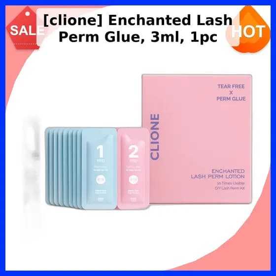 [clione] Cola Para Permanente De Cílios Encantados , 3ml , 1 Unidade/Coreana/Fórmula Sem Rasgos/100 % Autêntica Da Giant