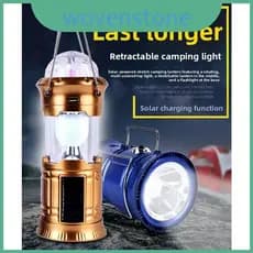 Lanterna Portátil Para Acampamento Com Lâmpada Led E Luz De Iluminação De Emergência Barraca Ao Ar Livre Carregamento Us