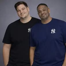 Kit 2 Camisetas Plus Size Masculinas Modelo Básico Premium