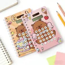 Kit Estudante Capivara: Caderno + Calculadora | Presente Criativo e Útil para Volta às Aulas