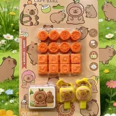 Kit de Carimbos Capivara Fofíssima