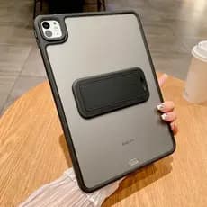 Capa protetora fosca e agradável ao toque com suporte invisível para iPad de 11 geração A16 10 geração, Air 5 6 7 M2/M3