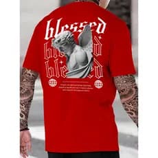 Camiseta Masculina Streetwear Camisa Algodão