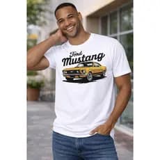 Camiseta Masculina Carros vintage
