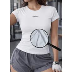Camiseta Fitness Feminina Dry Fit Babylook Energy