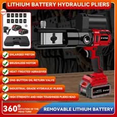 PROTOOL Victool Alicate Hidráulico Elétrico sem Escovas Recarregável para Crimpagem de Terminais de Cabos de Cobre