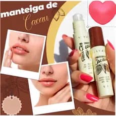 Batom Manteiga de Cacau Líquida Roll On Hidratante Labial Vivai 5 ML