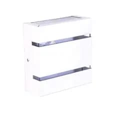 Kit 04 Luminária Arandela 2 Fachos 2 Frisos | Interna Externa Parede e Muro + Lampada Led G9 110/220