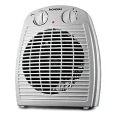 Aquecedor Mondial 220V A-08 De 2000W Termoventilação Branco Portátil Aquece o Ambiente