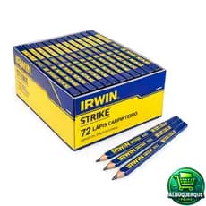 Kit Lápis para Carpinteiro e Marceneiro 66305SL Irwin ORIGINAL