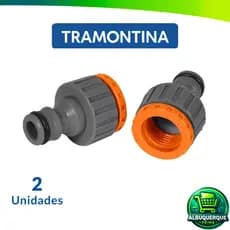 Kit 2 Adaptador Fêmea c/ Rosca 3/4 e Redução 1/2 - Tramontina Original