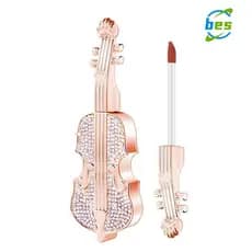 Presente Dos Namorados Violino Batom De Longa Duração Para Mulheres Fosco Líquido Lábio Esmalte Maquiagem Copo Antiadere