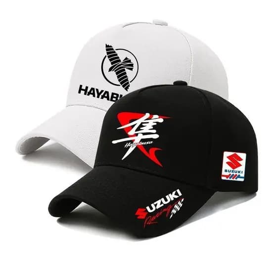 Bonés de Beisebol SUZUKI GSX1300R Hayabusa para Homens, Chapéu Esportivo Confortável, Ajustável, Respirável, Boné com Ab