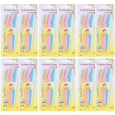 Kit 36 Navalhas Para Sobrancelhas